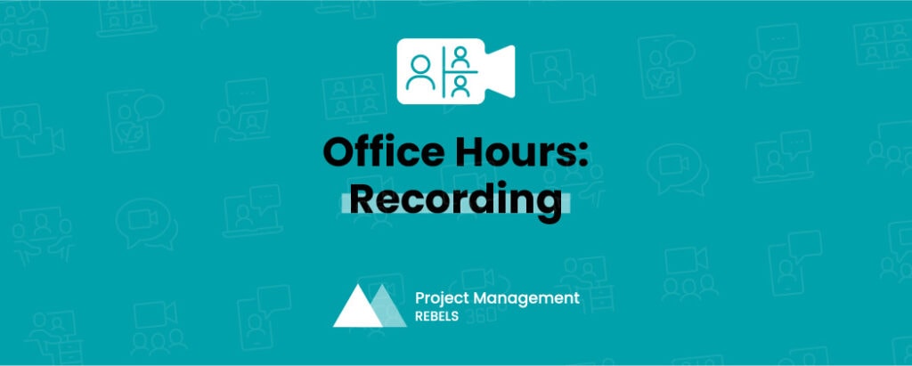 Office hours recording 2